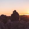 couple on top of rocks