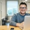 photo of man wearing eyeglasses