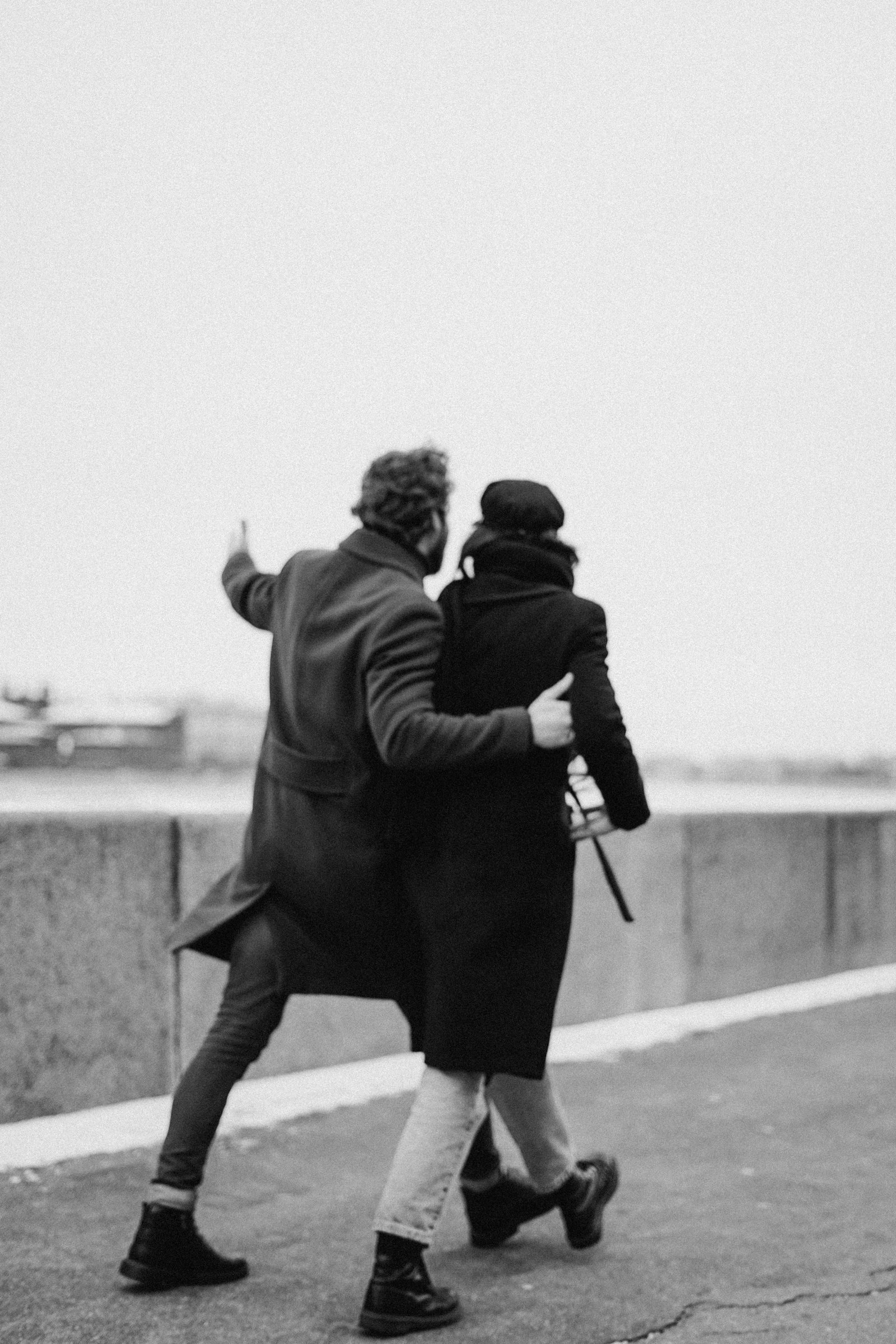 Couple walking together outdoors, representing shared movement and meaningful travel moments