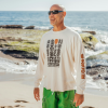 Middle-aged man enjoying a beach walk as part of an adaptive health routine